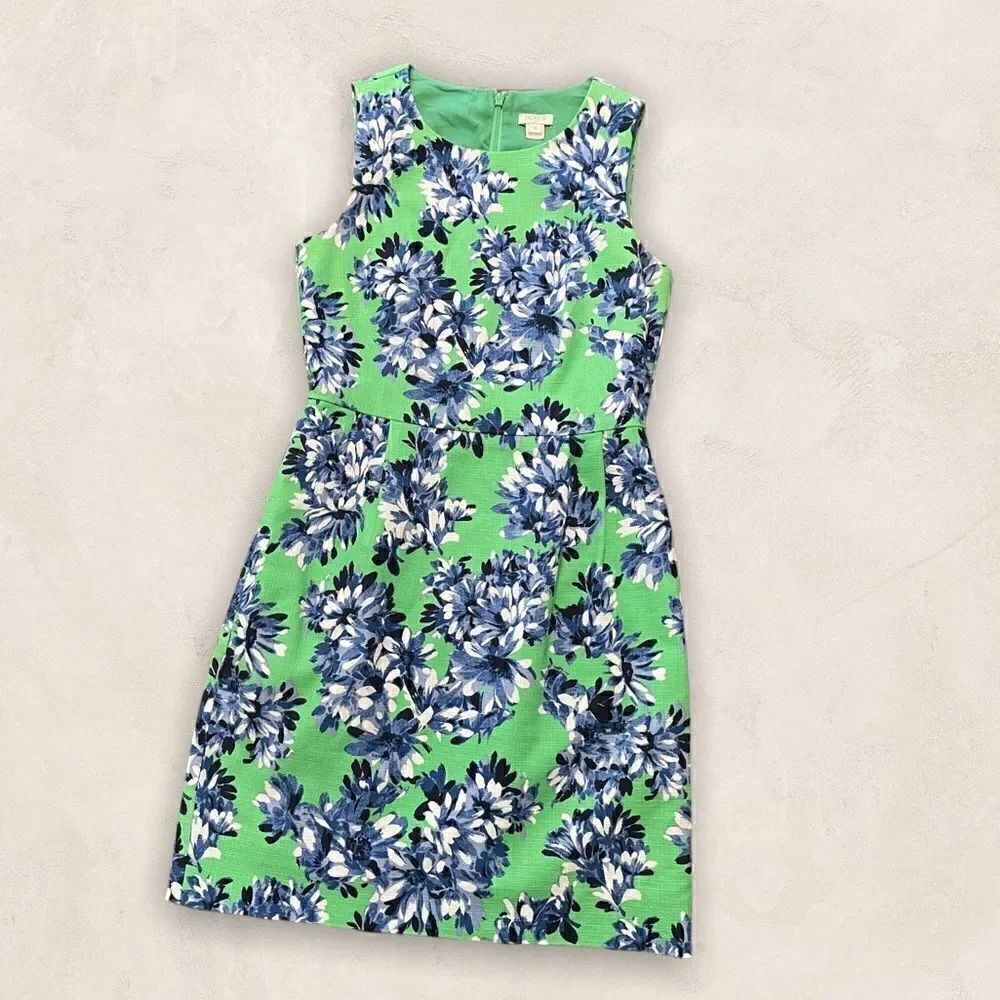 J Crew A-Line Floral Dress